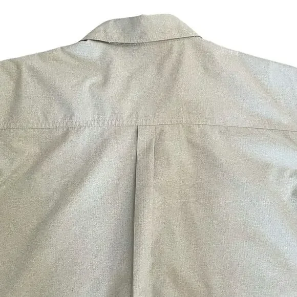 Wrangler Sage Green Short Sleeve Outdoor Sport Shirt Mens 2XL Gorpcore Utility - Picture 4 of 9